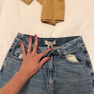 Madewell High-Rise Vintage Light Wash Jeans
